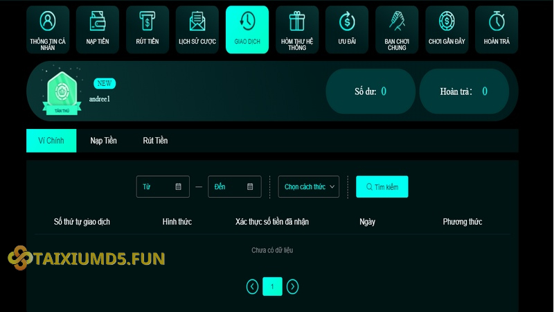 Những lưu ý khi thực hiện nạp tiền Tài Xỉu MD5 cho người mới